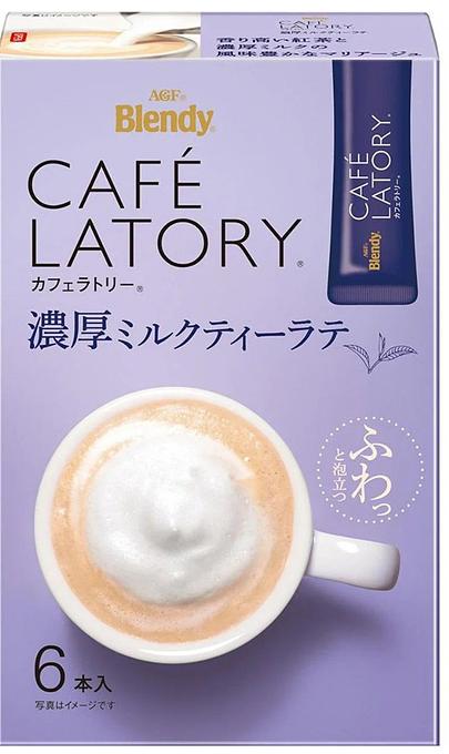AGF Blendy Cafelatory Milk Tea Latte