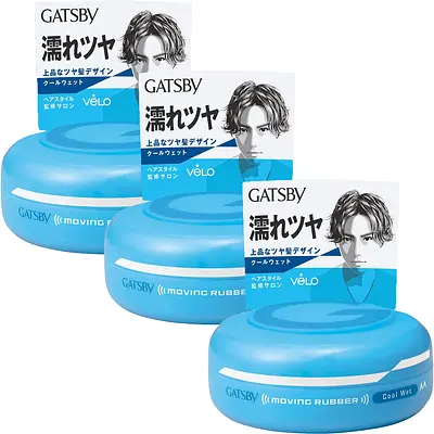 Mandom Gatsby Moving Rubber Cool Wet Pack of 3