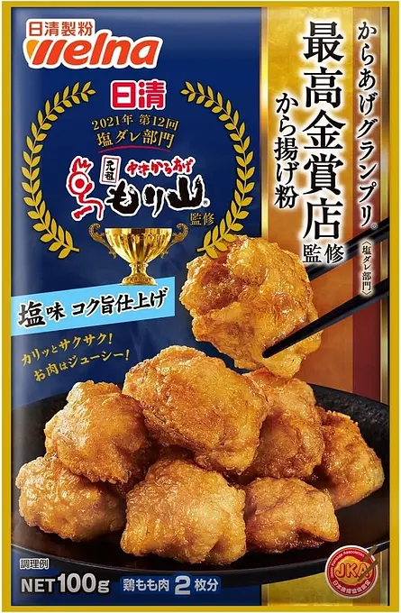 日清フーズ から揚げ粉 塩味コク旨仕上げ