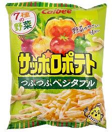 Calbee Sapporo Potato Tsubutsubu Vegetable (Exp 11/30/26)