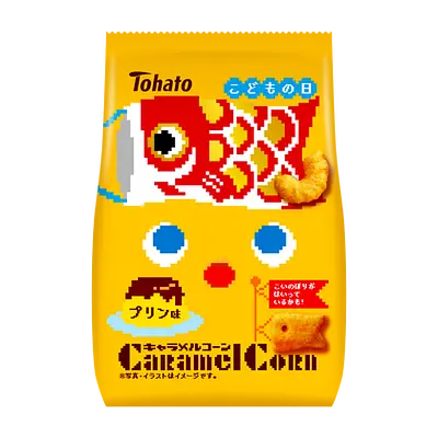 東鳩 キャラメルコーン プリン 端午の節句