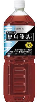Suntory Black Oolong Tea 1.4L