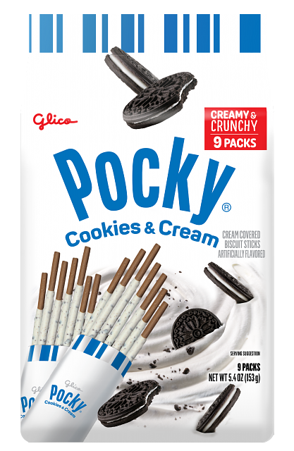 グリコ ポッキー クッキー＆クリーム ファミリーサイズ