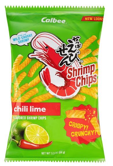カルビー シュリンプチップス チリライム味