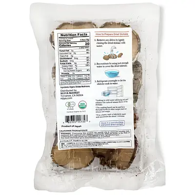Shiitake Dried Organic - Image 2
