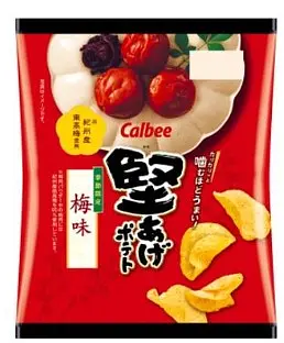 Calbee Kataage Potato Ume Plum (Exp 11/30/26)