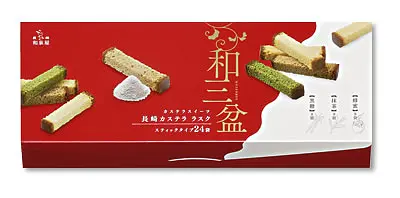 Izumiya Nagasaki Castella Rusk Wasanbon