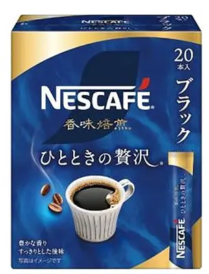 NestleJapan Nescafe Koumi Baisen Stick Coffee Black