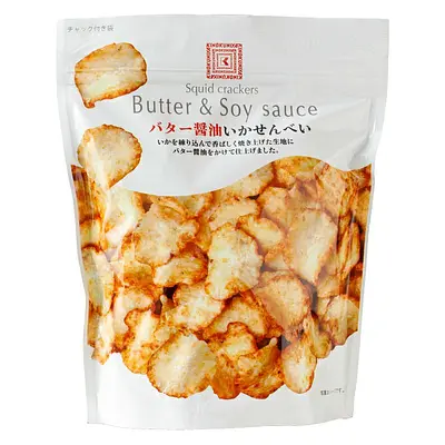 Kinokuniya Butter Shoyu Ika Senbei
