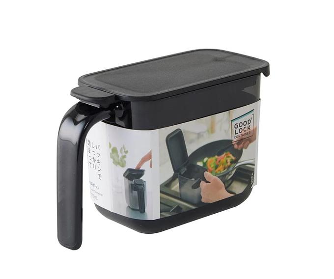 Marna Salt Sugar Container Black