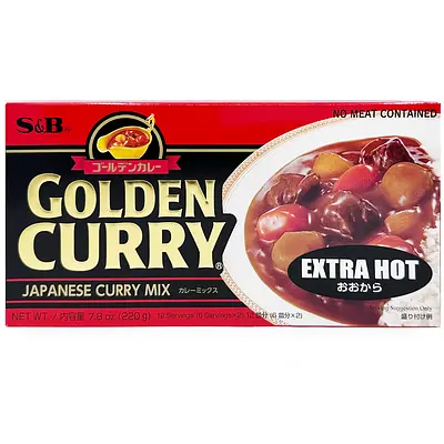 S&B ゴールデンカレー 大辛 (大)