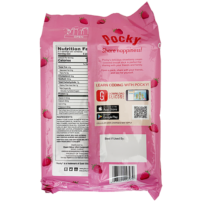 Glico Pocky Strawberry Family Size - Image 2