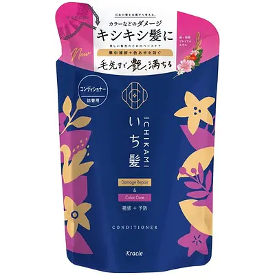 Kracie Ichikami Damage Repair & Cokor Care Conditioner Refill