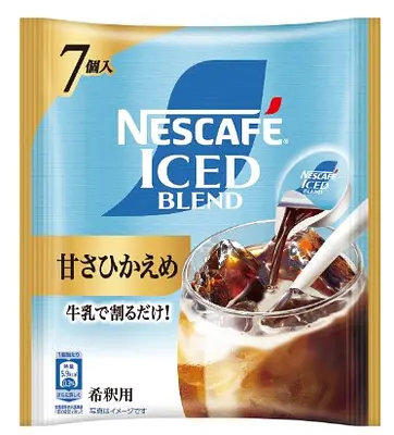Nestle Japan Portion Iced Blend Lightly Sweetened