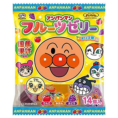 Fujiya Anpanman Fruits Jelly
