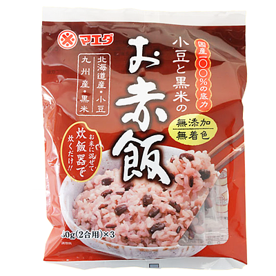 マエダ 小豆と黒米のお赤飯