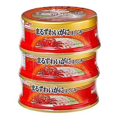 Maruha Nichiro Canned Snow Crab Flake 3P