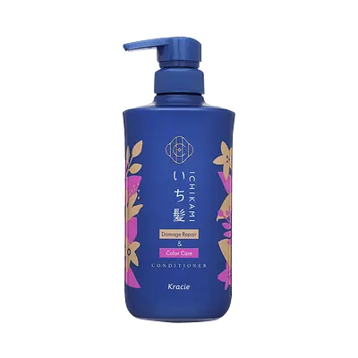 KRACIE ICHIKAMI DAMAGE REPAIR & COLOR CARE CONDITIONER PUMP