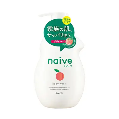 クラシエ ナイーブ ボディソープポンプ 桃の葉エキス配合