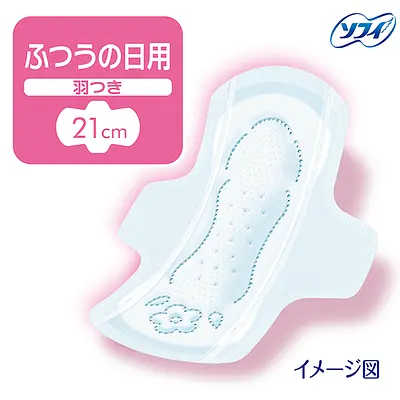 ユニチャーム ソフィボディフィット 羽つき ふつうの日用 (20枚 X 2P) - Image 3