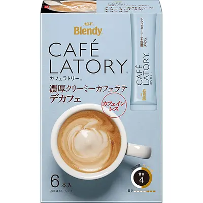 AGF ブレンディカフェラトリー 濃厚クリーミーカフェラテデカフェ