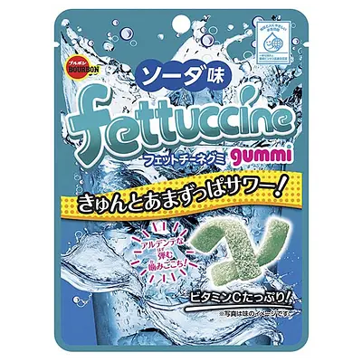 ブルボン フェットチーネグミ ソーダ | ニジヤマーケット
