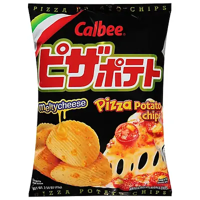 カルビー ポテトチップス ピザポテト（英語） | ニジヤマーケット