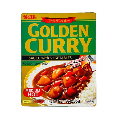 S&B Golden Vegetable Curry Medium Hot
