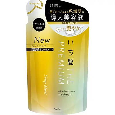 Kracie Ichikami Extra Damage Care Treatment Shiny Moist Refill