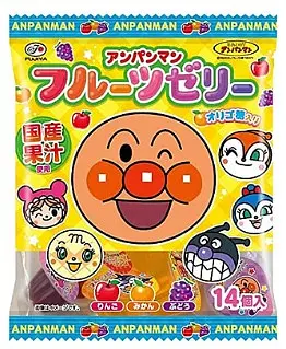 Fujiya Anpanman Fruits Jelly (Exp 7/31/26)