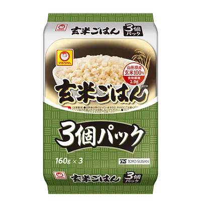 東洋水産 ごはん 玄米100% (3P)