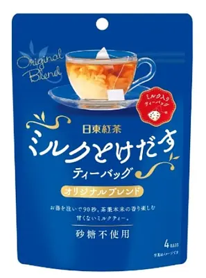 Nitto Kocha Milk Tokedasu Tea Bag Original Blend 4P