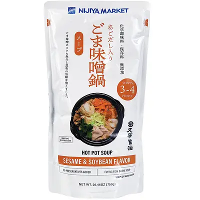 ニジヤ 鍋スープ ごま味噌