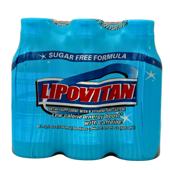 大正製薬 リポビタン シュガーフリー （6本パック）