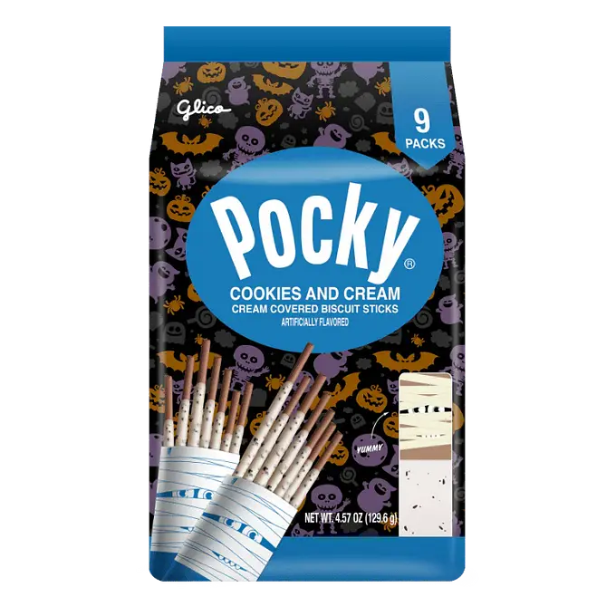 Glico Pocky Halloween Cookies & Cream