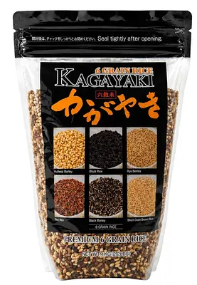 Kagayaki Select Rice 6 Short Grain 2.2 LB