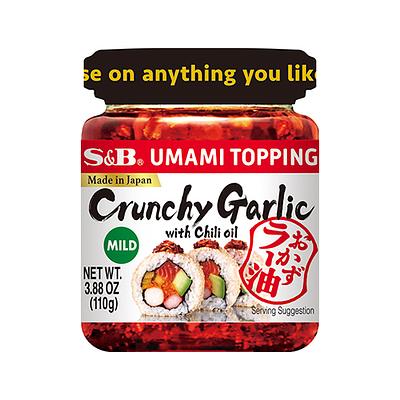 S&B Okazu Rayu Crunchy Garlic Chili Oil