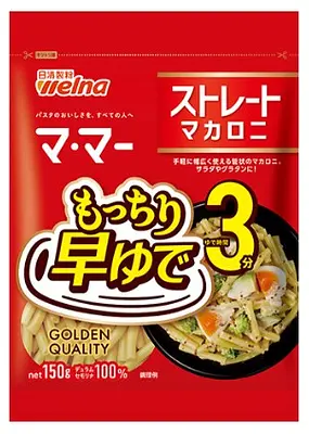 Nisshin Foods Mama Hayayude 3minute Straight Macaroni