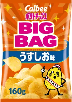 Calbee Potato Chips Big Bag Lightly Salted