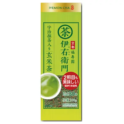 Iyemon Tea Genmaicha With Matcha