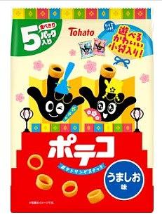 東鳩 ポテコ ひなまつり うましお (5P) （賞味期限 6/19/26）