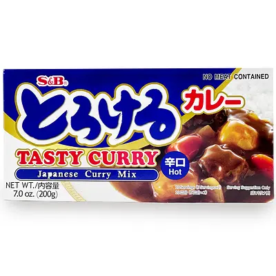 S&B Torokeru Curry Hot | Nijiya Market