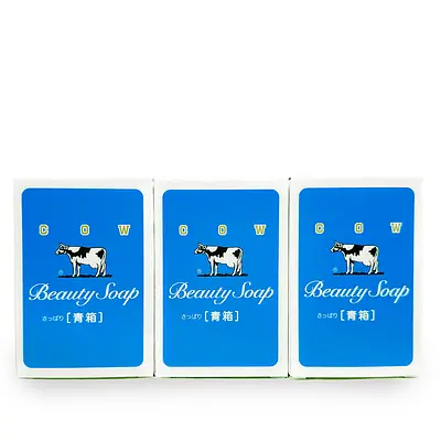 Gyunyu Sekken Cow Brand Blue Box 3Pcs - Image 2