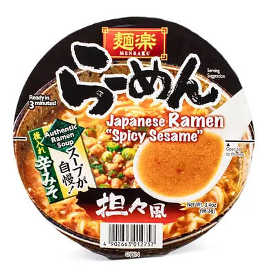 ひかり味噌 麺楽らーめん 辛味噌胡麻坦々風